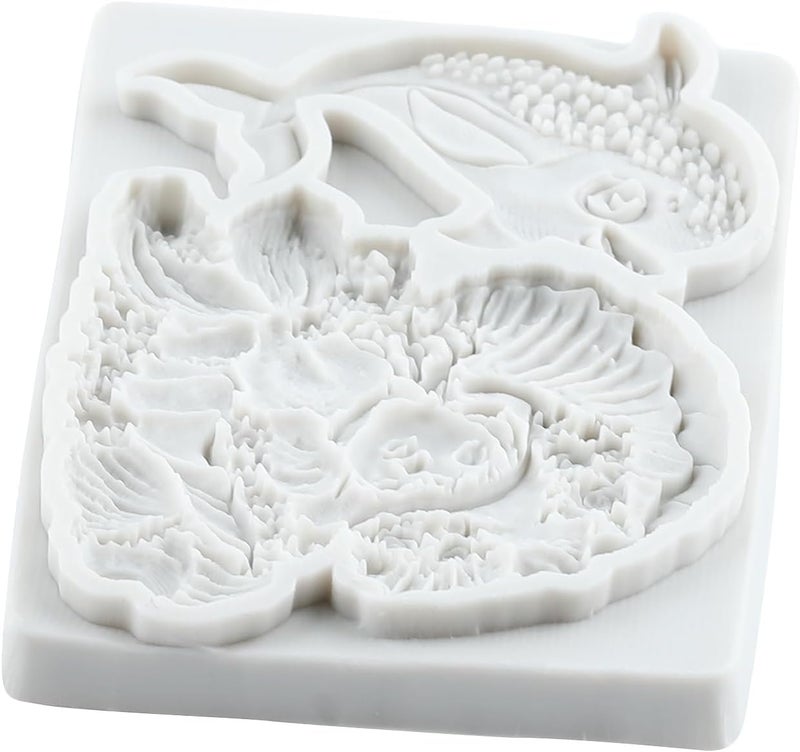 TAOXIBEI Mermaid Silicone Molds Mermaid Dolphin Seashell Polymer Clay Mold for DIY Crafts Epoxy Resin Casting Air Dry Polymer Clay Plaster Jewelry Making - Image 5